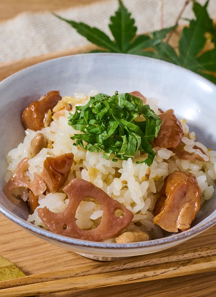 生姜薫る旨み炊き込みご飯