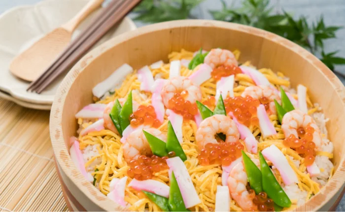 お祝いかまぼこの「ちらし寿司」