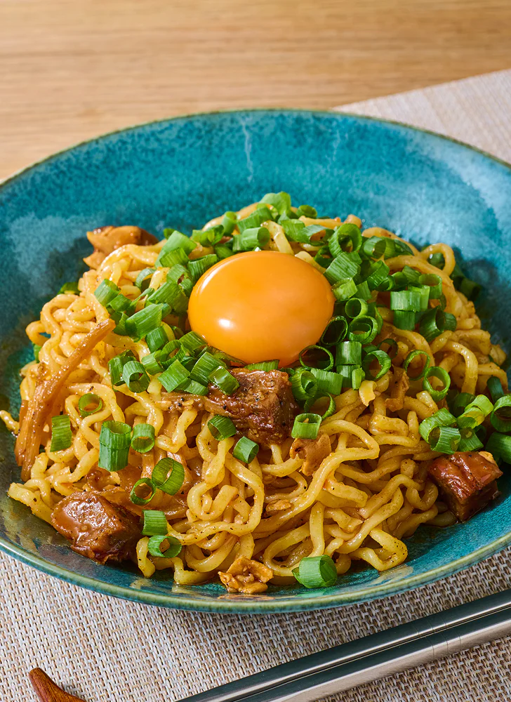 ピリ辛香味まぜそば